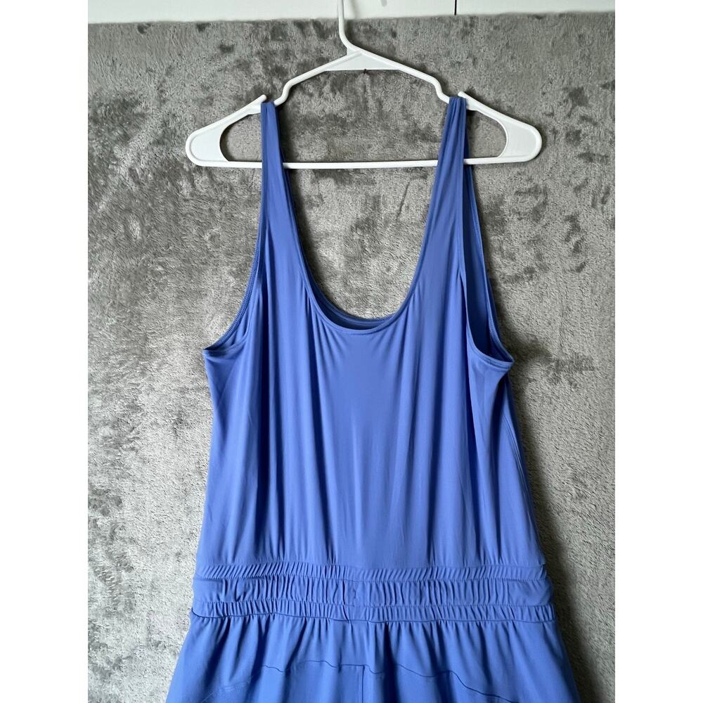Sweaty Betty Racerback Jumpsuit Periwinkle Blue Relaxed Athleisure Size 8 - Picture 4 of 12